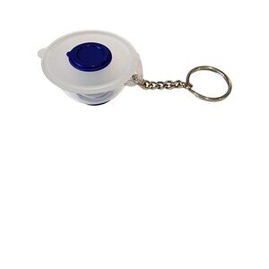 Vintage Tupperware Mixing bowl removable lid keychain